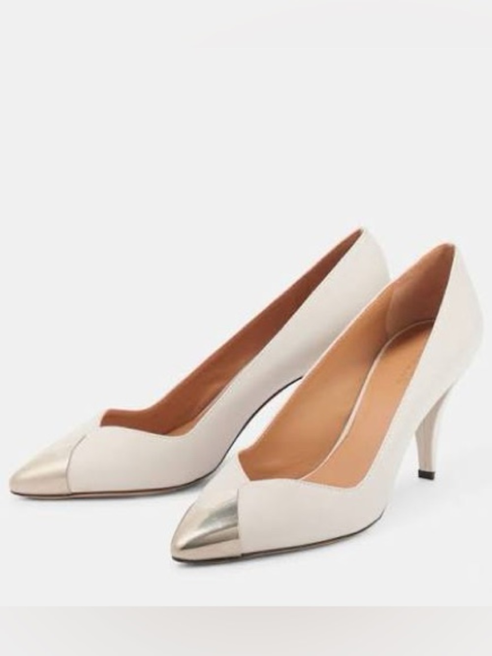 Isabel Marant White Palda Shoes